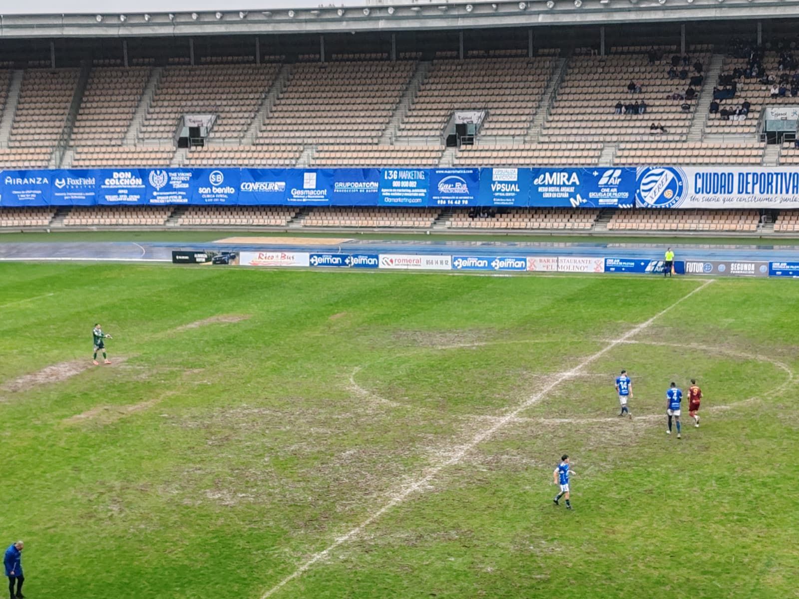 Así estaba Chapín en el Xerez DFC-Lorca.