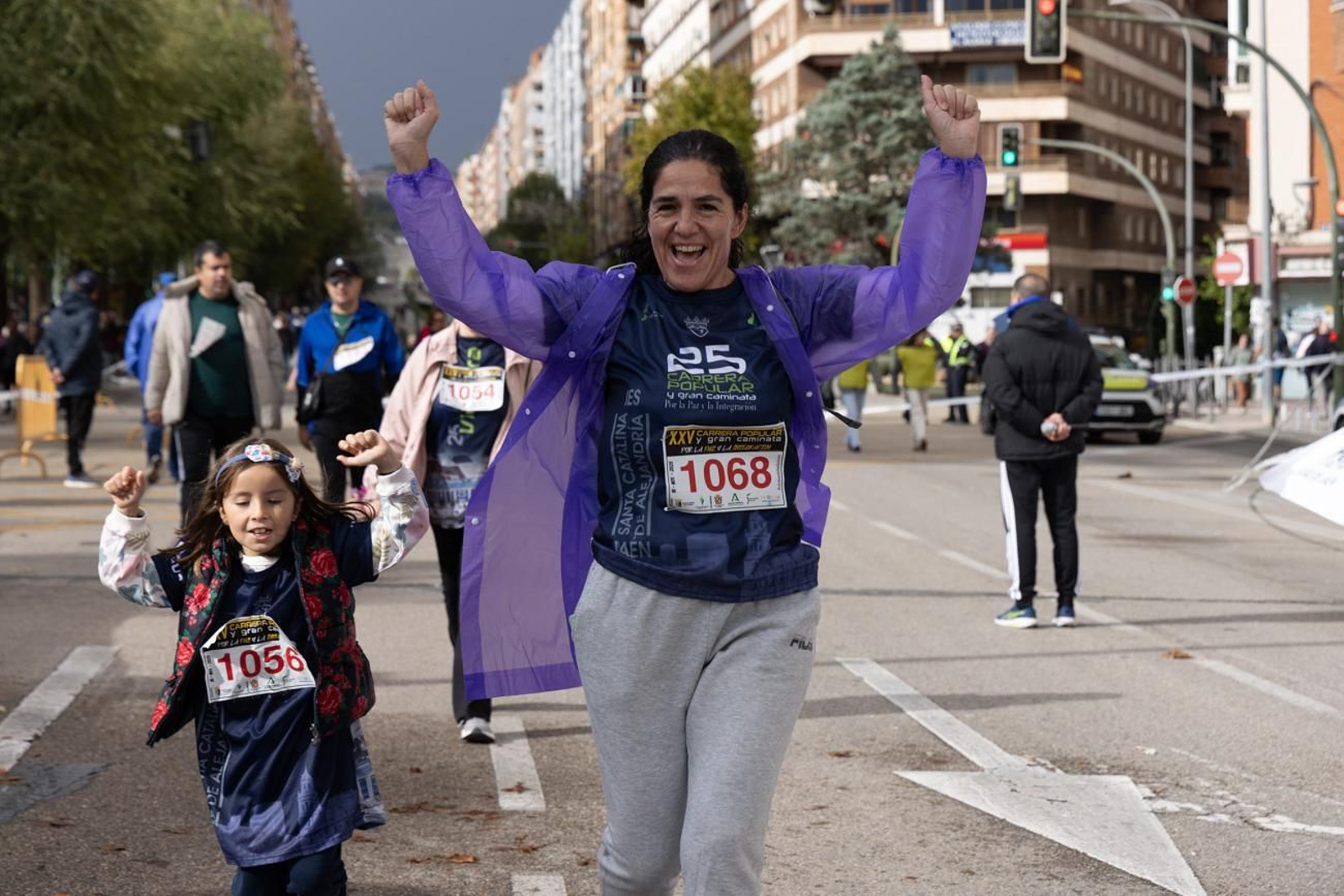 Atletismo por la paz y la integración en la XXV Carrera y Caminata del IES Santa Catalina de Alejandría (II)