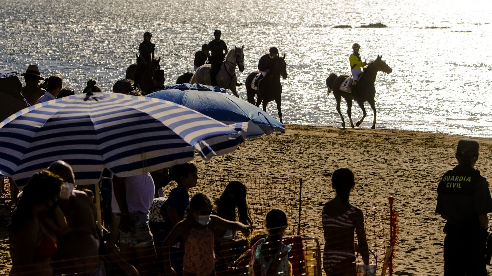 Las carreras de caballos en Sanlúcar en imágenes.