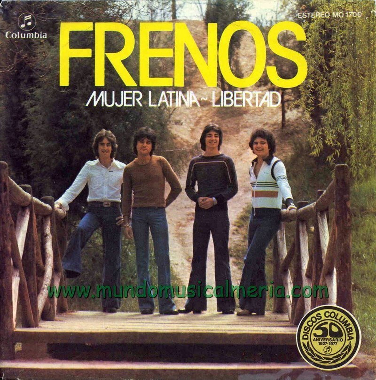 Portada de uno de los sencillos de Frenos.