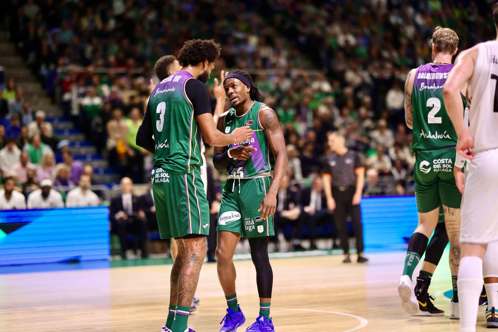 Unicaja-Real Madrid, en fotos