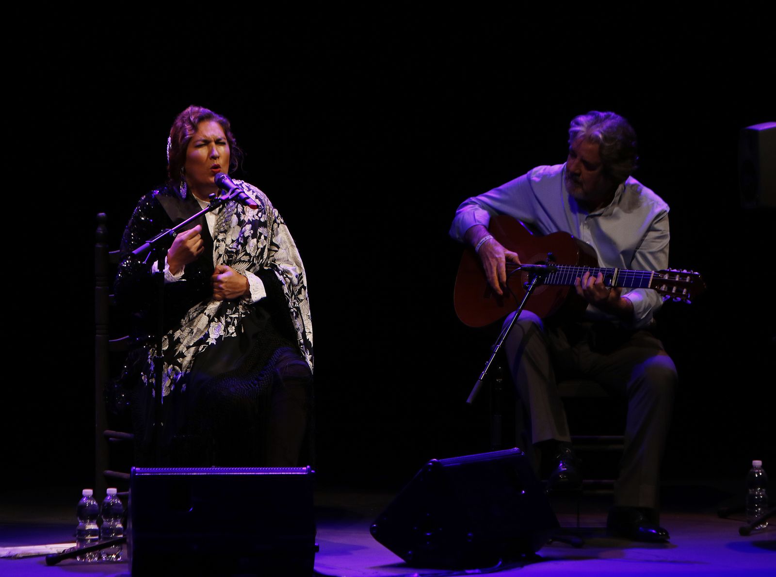 Estrella Morente y Rafael Riqueni