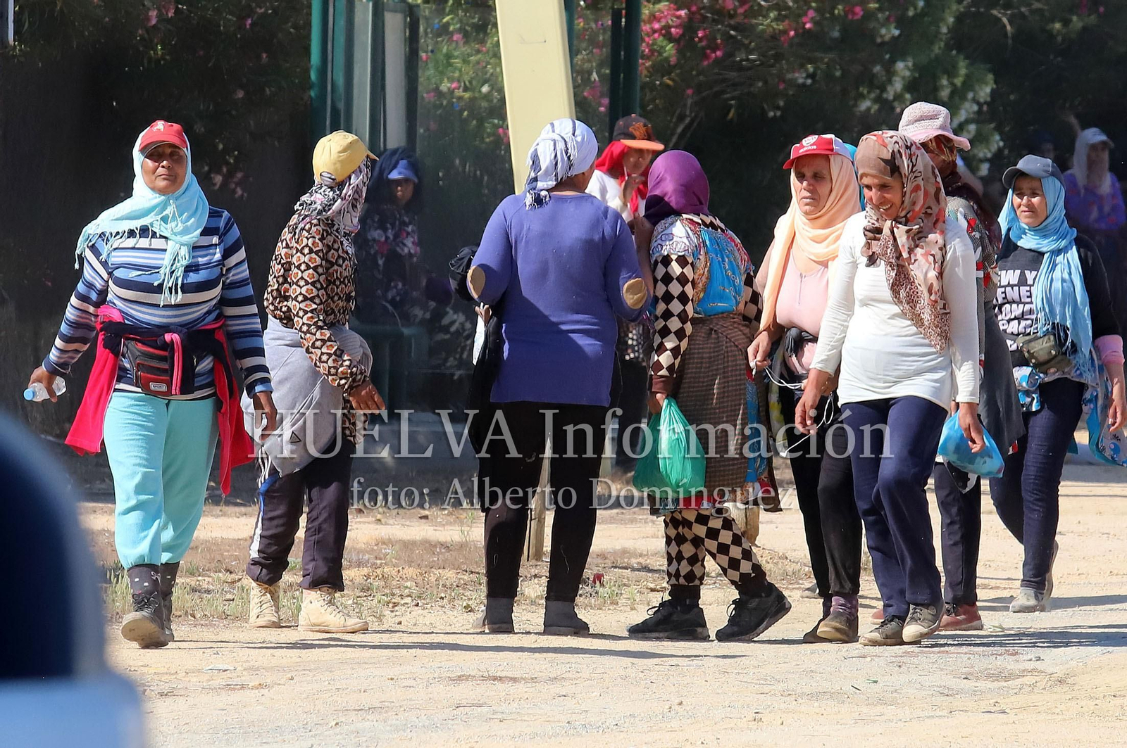 Imágenes del incendio en Doñana