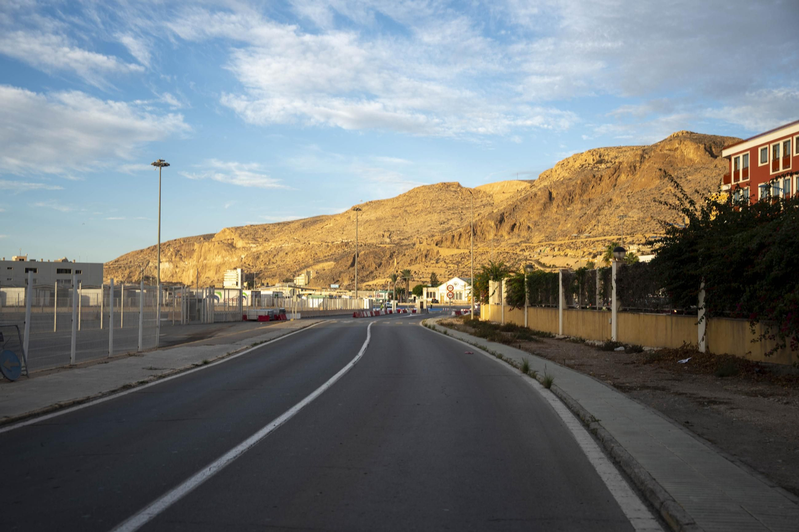 En imágenes las obras del Puerto Ciudad de Almería