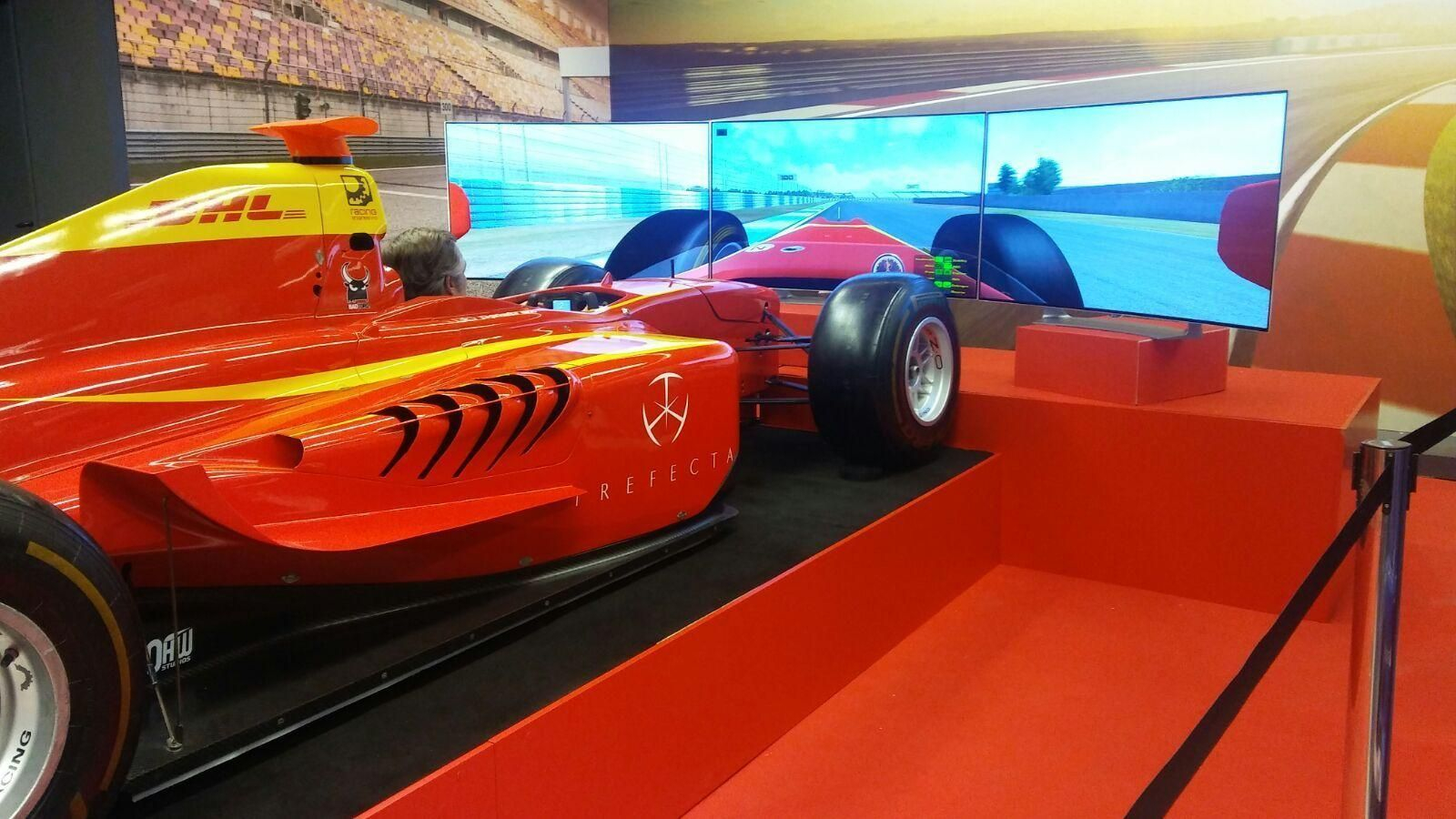 El Corte Inglés pone a disposición de sus clientes un simulador GP2