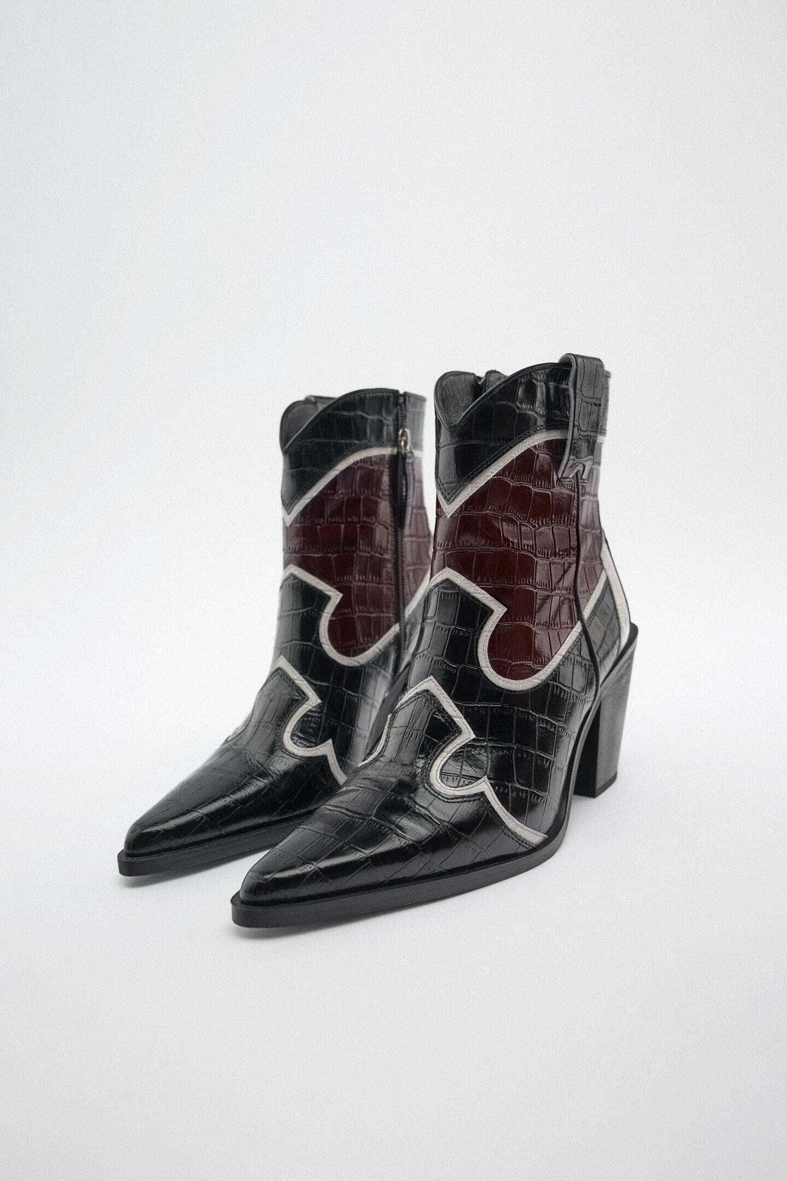 Botas cowboy de Zara. Botas cowboy de Zara.