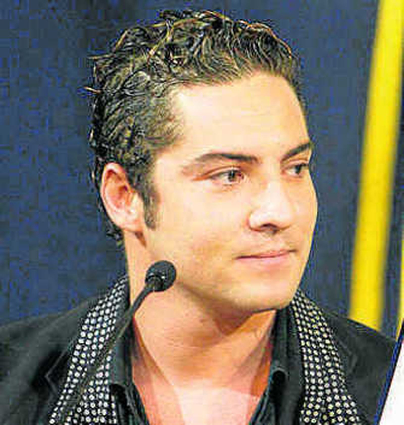 El cantante almeriense.