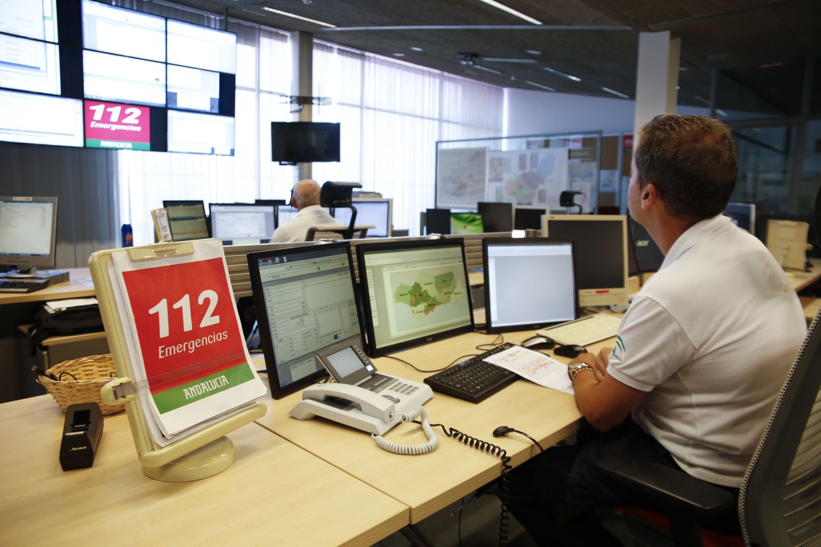 Centro coordinador del 112.