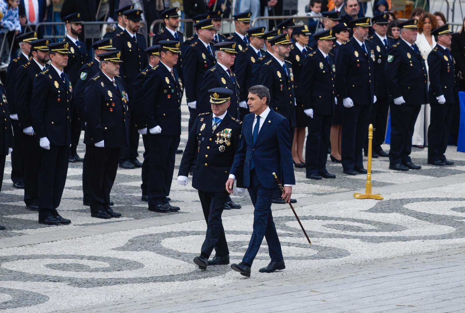 Acto de celebración del Bicentenario de la Policía Nacional en Sevilla