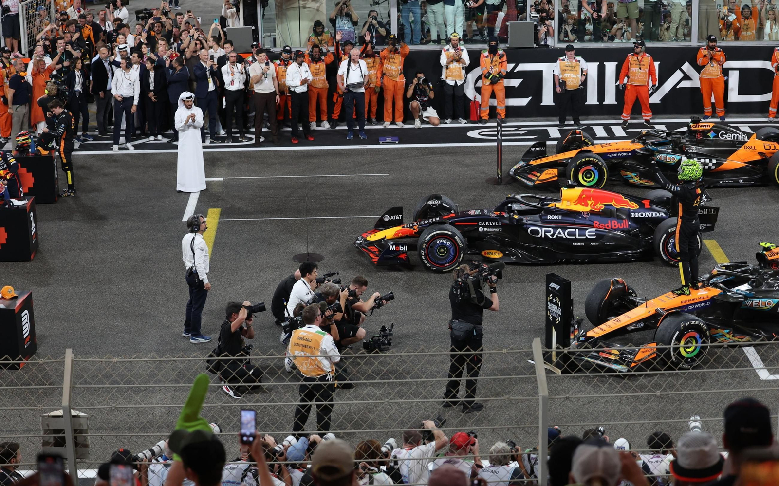 Las fotos del título mundial de Lando Norris en la Fórmula 1