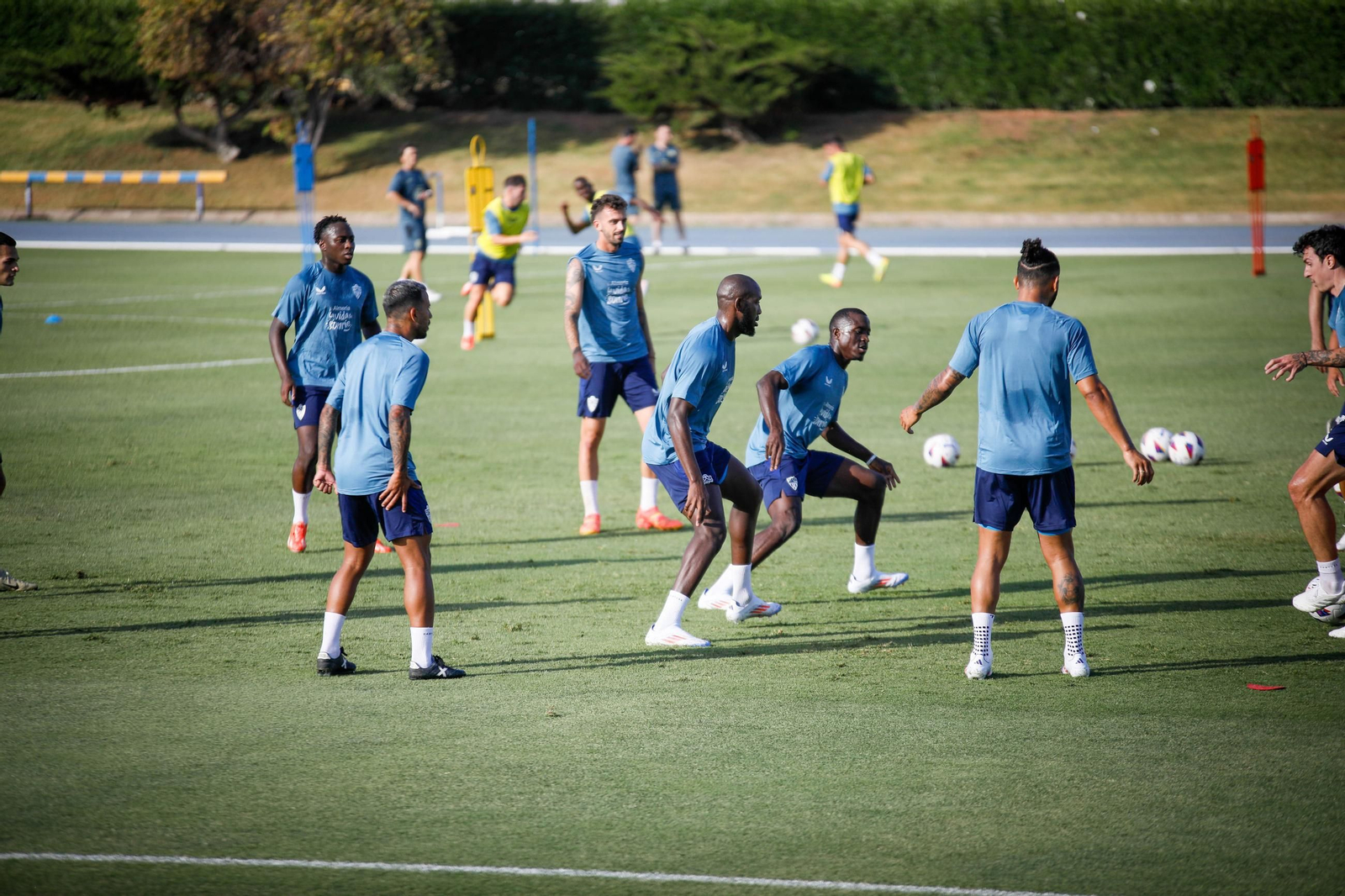Primer entrenamiento pretemporada del Almería, en imágenes