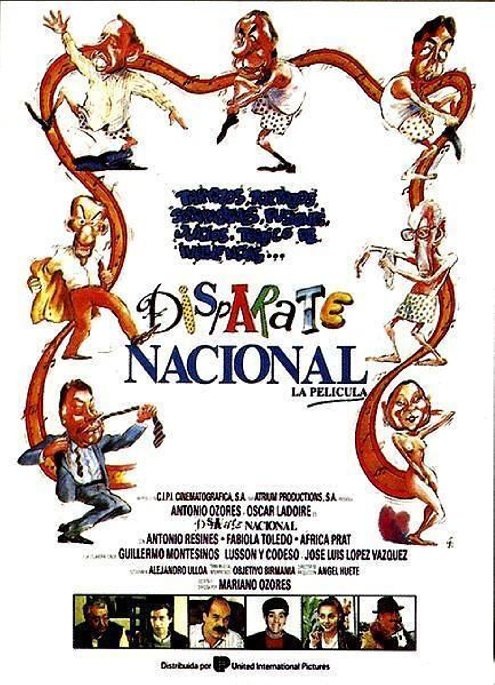Cartel de 'Disparate Nacional'.