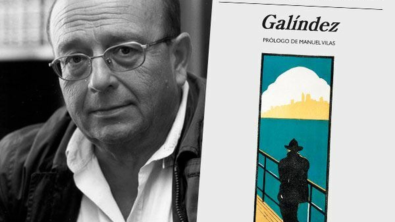 A la derecha, la portada de la nueva edición de 'Galíndez'.