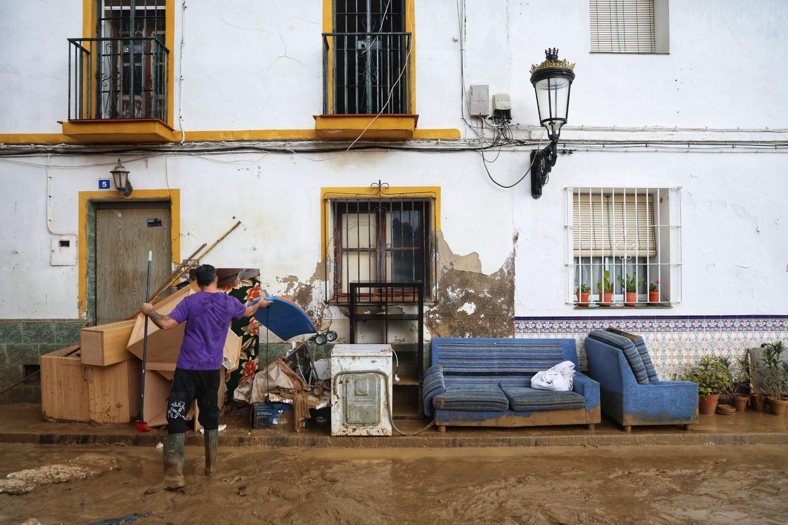 Las imagenes de los vecinos de Cártama trás el paso de la DANA