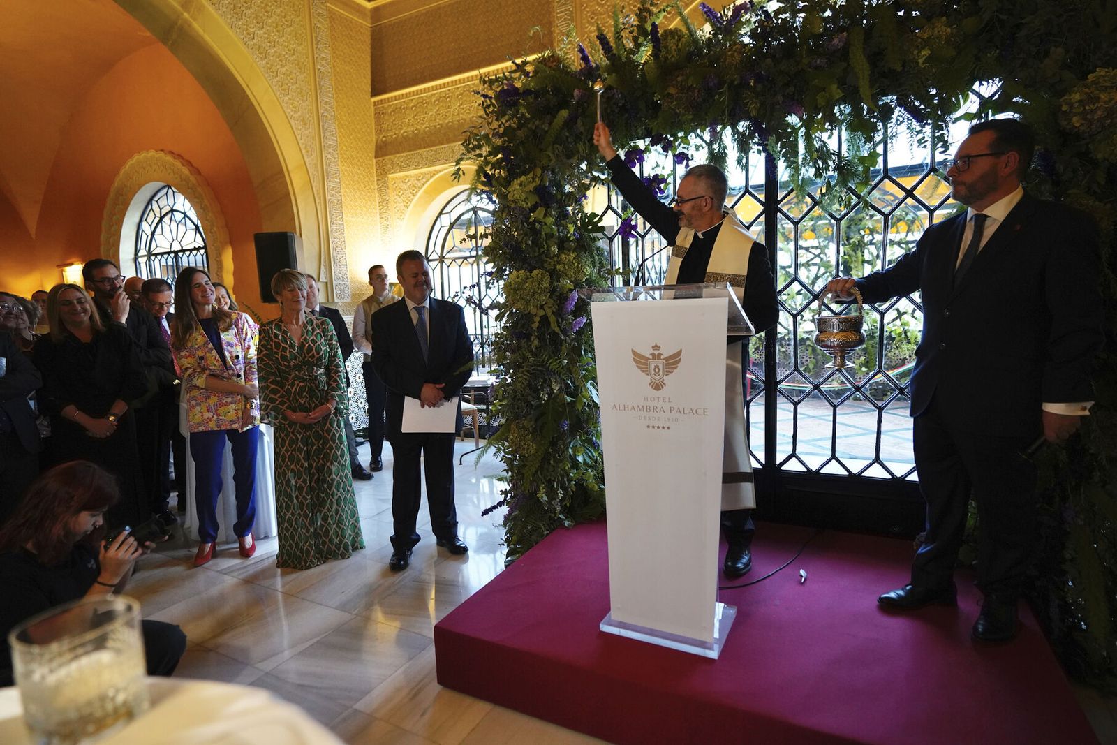 Fotos: El Hotel Alhambra Palace de Granada celebra la renovación de su logotipo