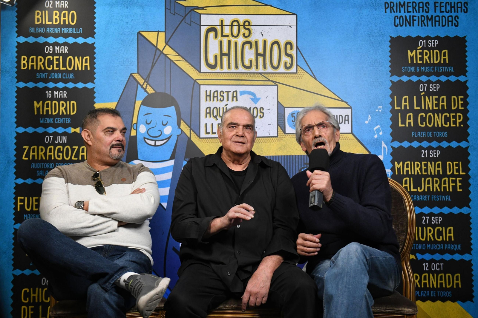 Entrevista de Los Chichos anunciando su gira de despedida.
