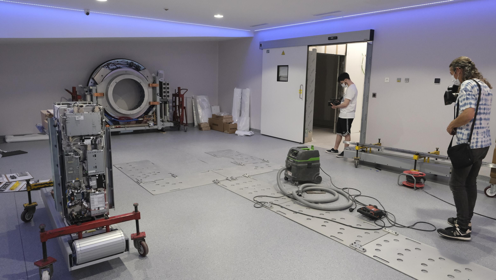 Instalación del nuevo PET-TAC en el Hospital Universitario Torrecárdenas