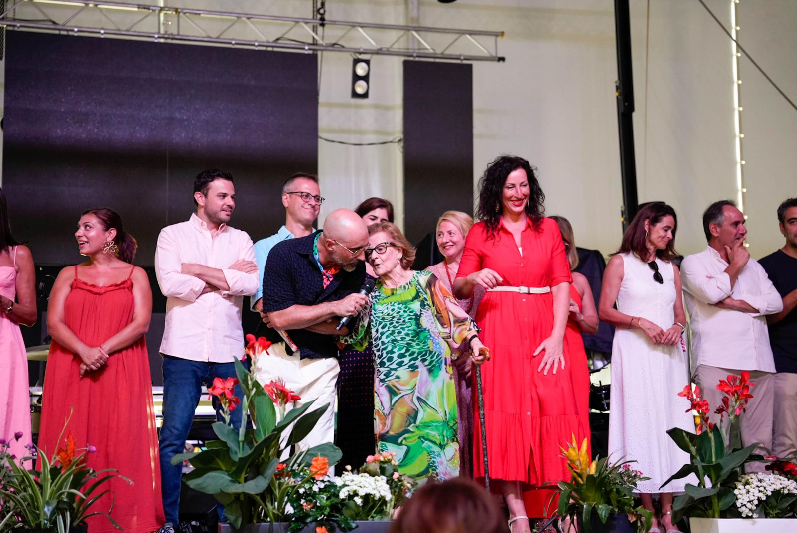 Las fotos de la comida de homenaje a la mujer en la Feria de Almería