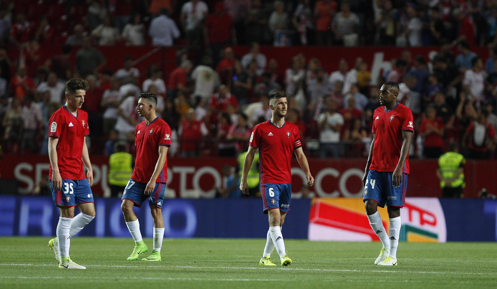 El Sevilla FC-Osasuna, en imágenes