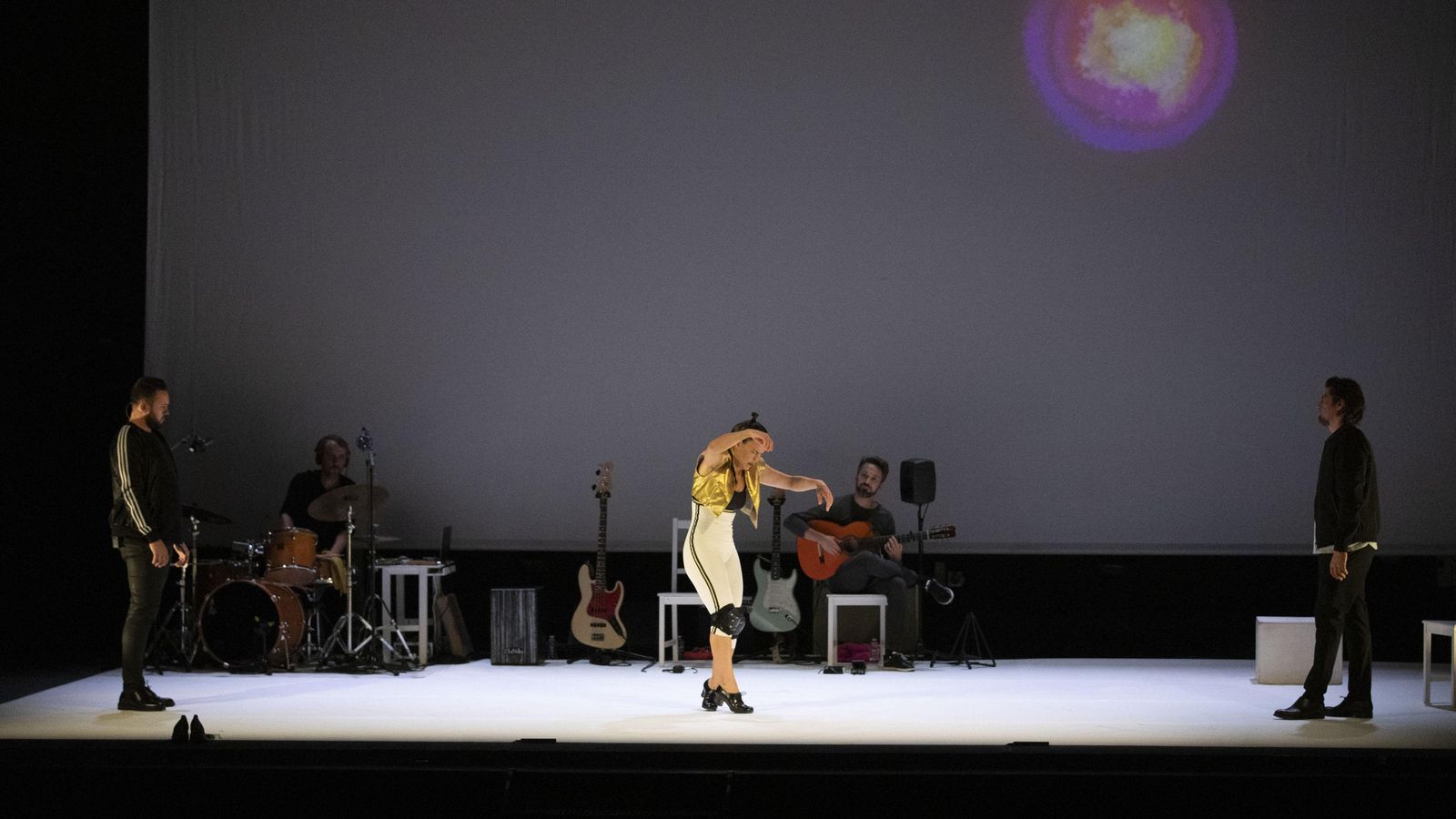 Actuación de Rocio Molina en el festival de musica y danza de Granada