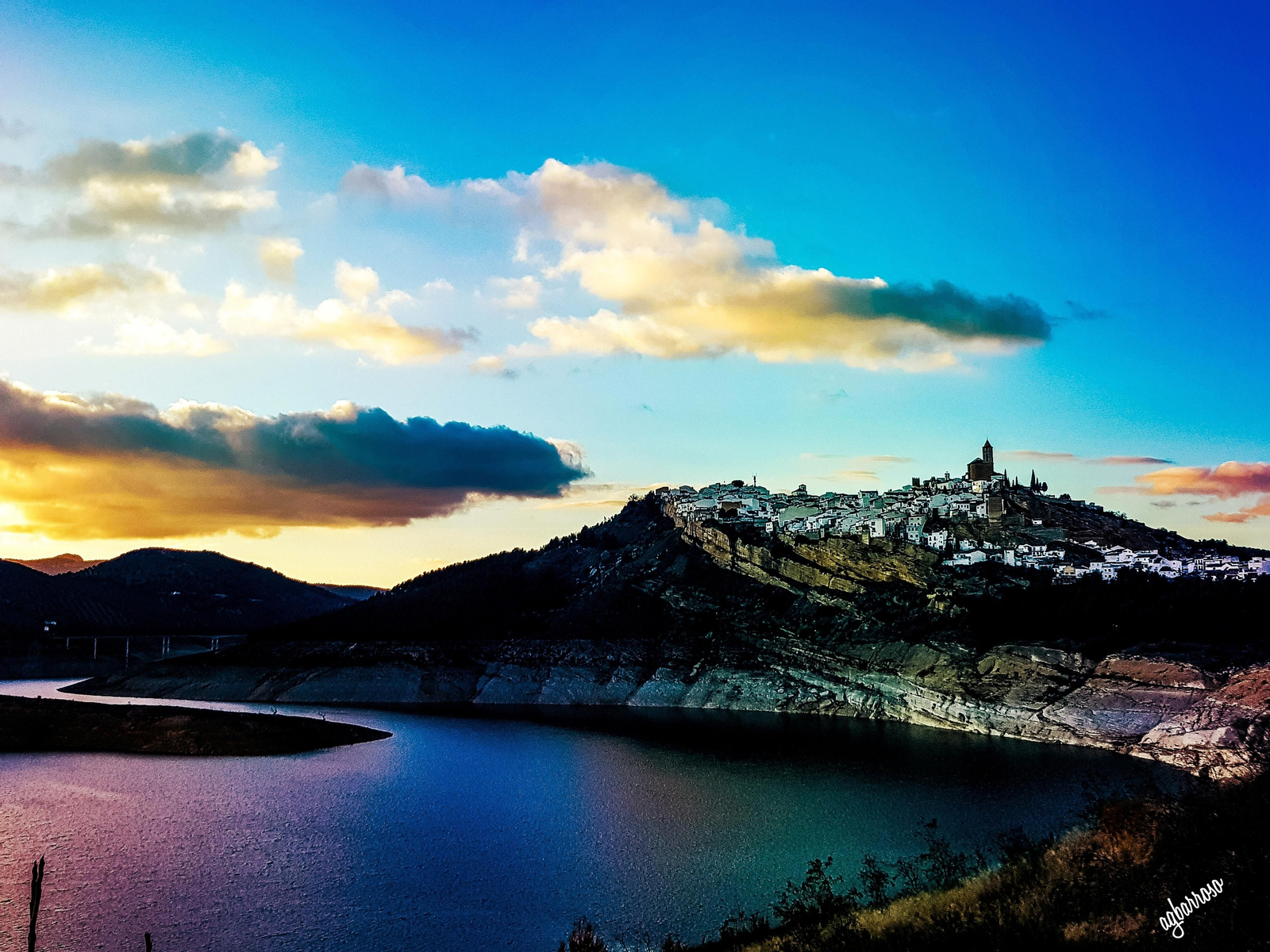 Panorámica de Iznájar