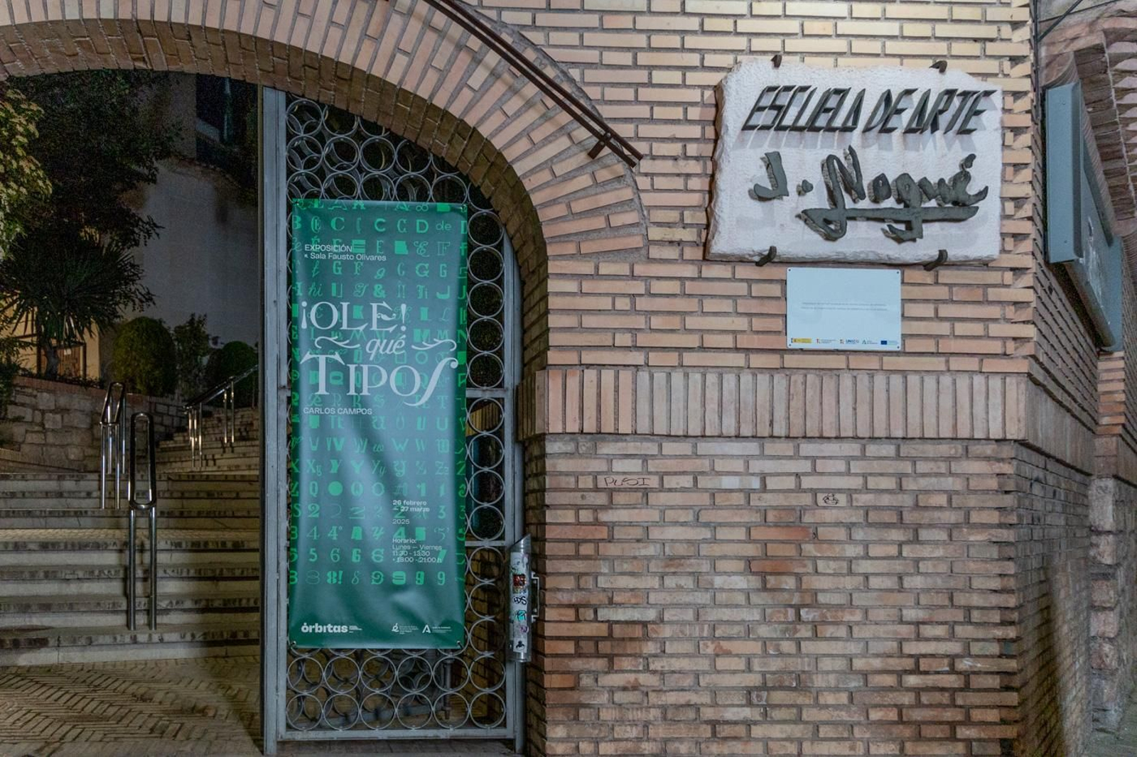 Todo lo que siempre quisiste saber sobre la tipografía andaluza en esta exposición de Carlos Campos que puedes ver en la Escuela de Arte José Nogué