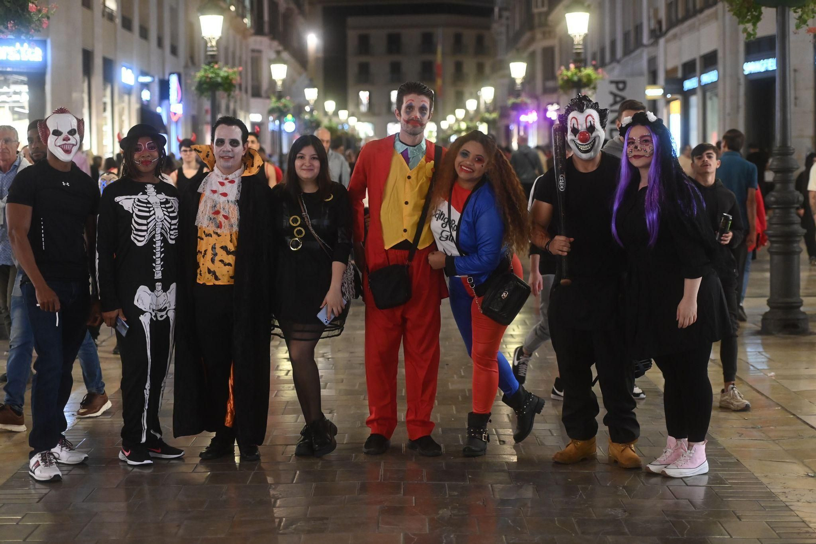 Las fotos de Halloween en Málaga: vuelve la noche más terrorífica