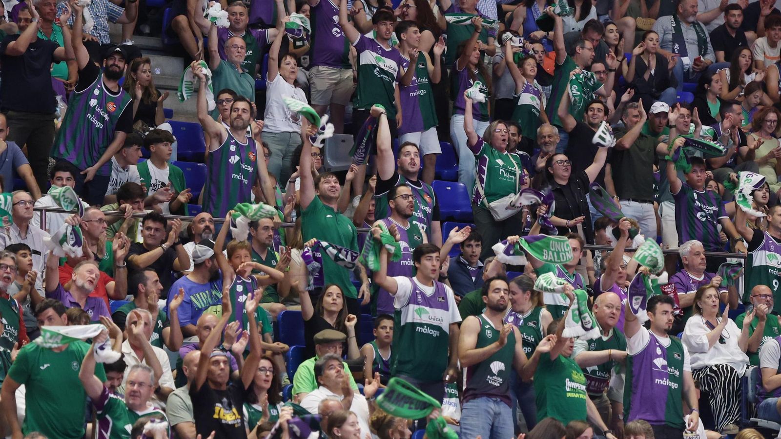 Las fotos del Unicaja-Barcelona, primer partido del play off de la Liga Endesa