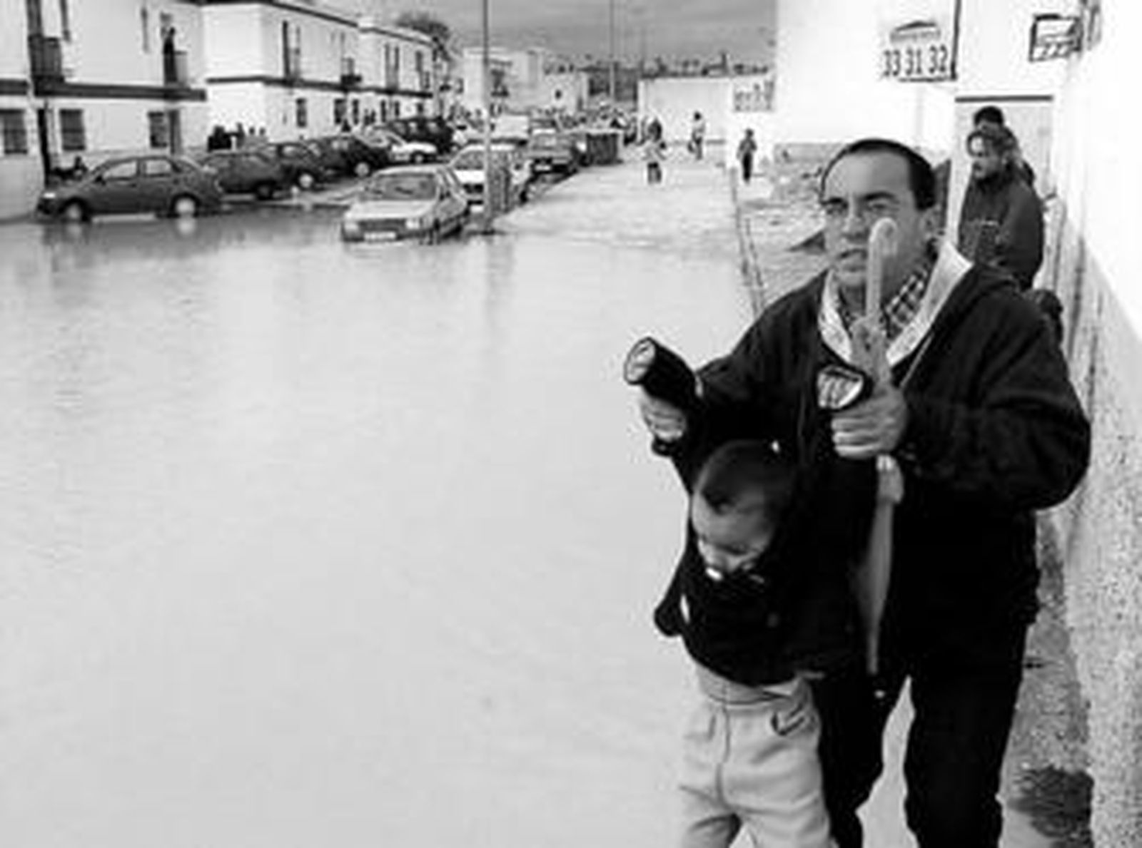 Imagen de las últimas inundaciones graves en la barriada La Liberación.