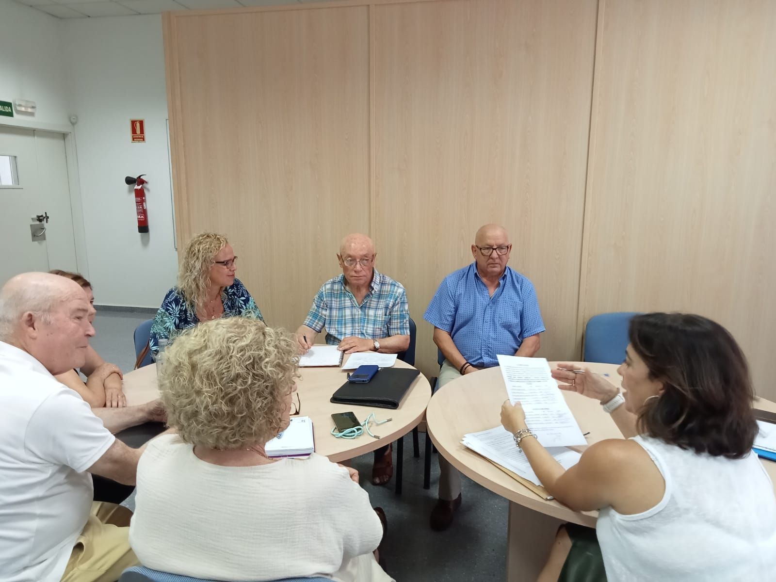 Una imagen de una reunión reciente.