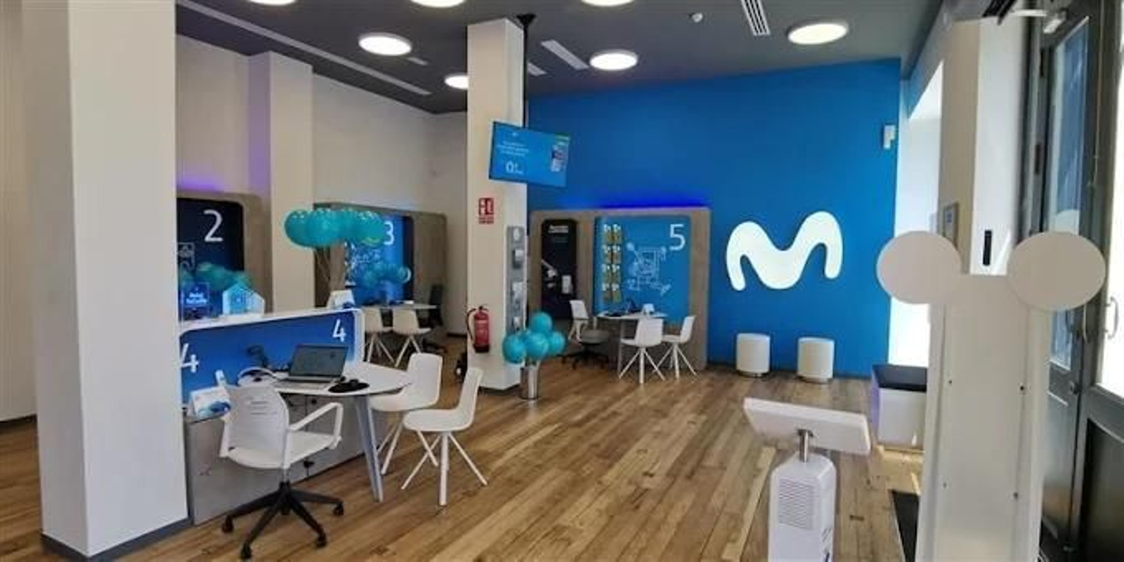 La tienda Movistar de Córdoba. La tienda Movistar de Córdoba.