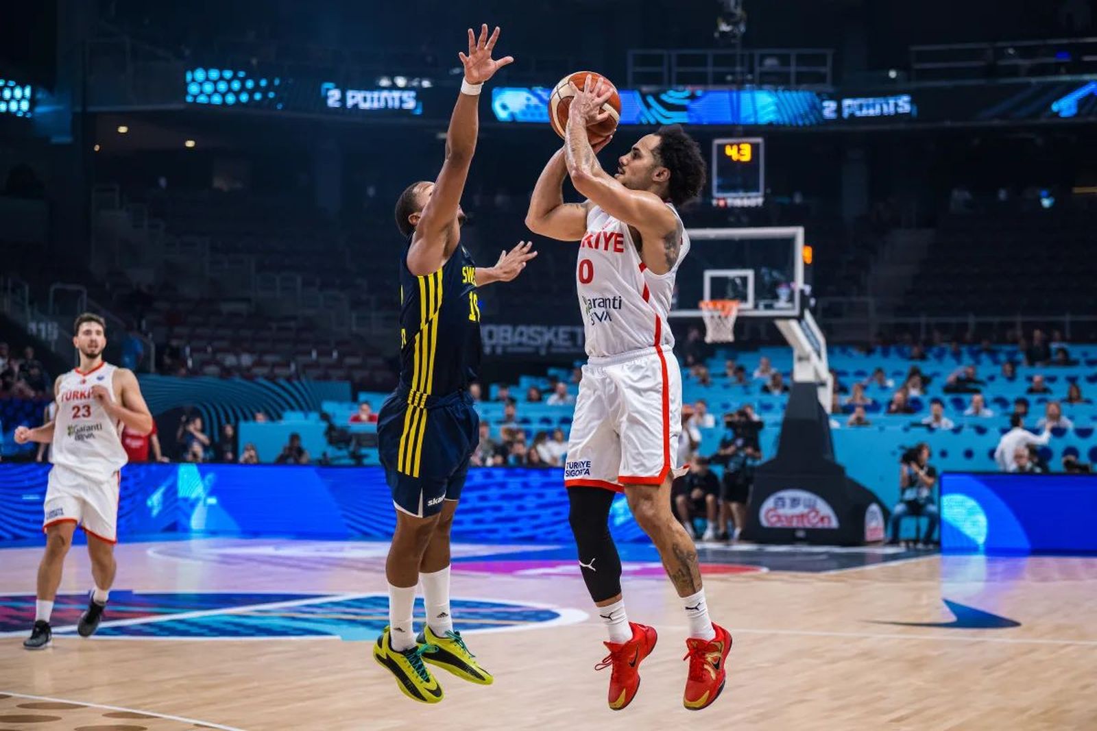 Eurobasket: Pantzar cumple en el adiós de Suecia ante Turquía