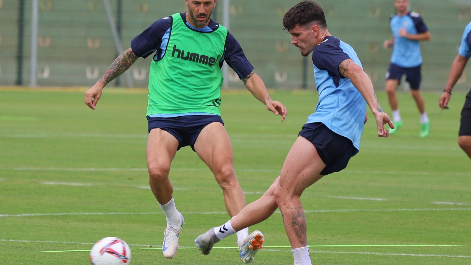 El Málaga CF prueba la Ciudad Deportiva de Arraijanal