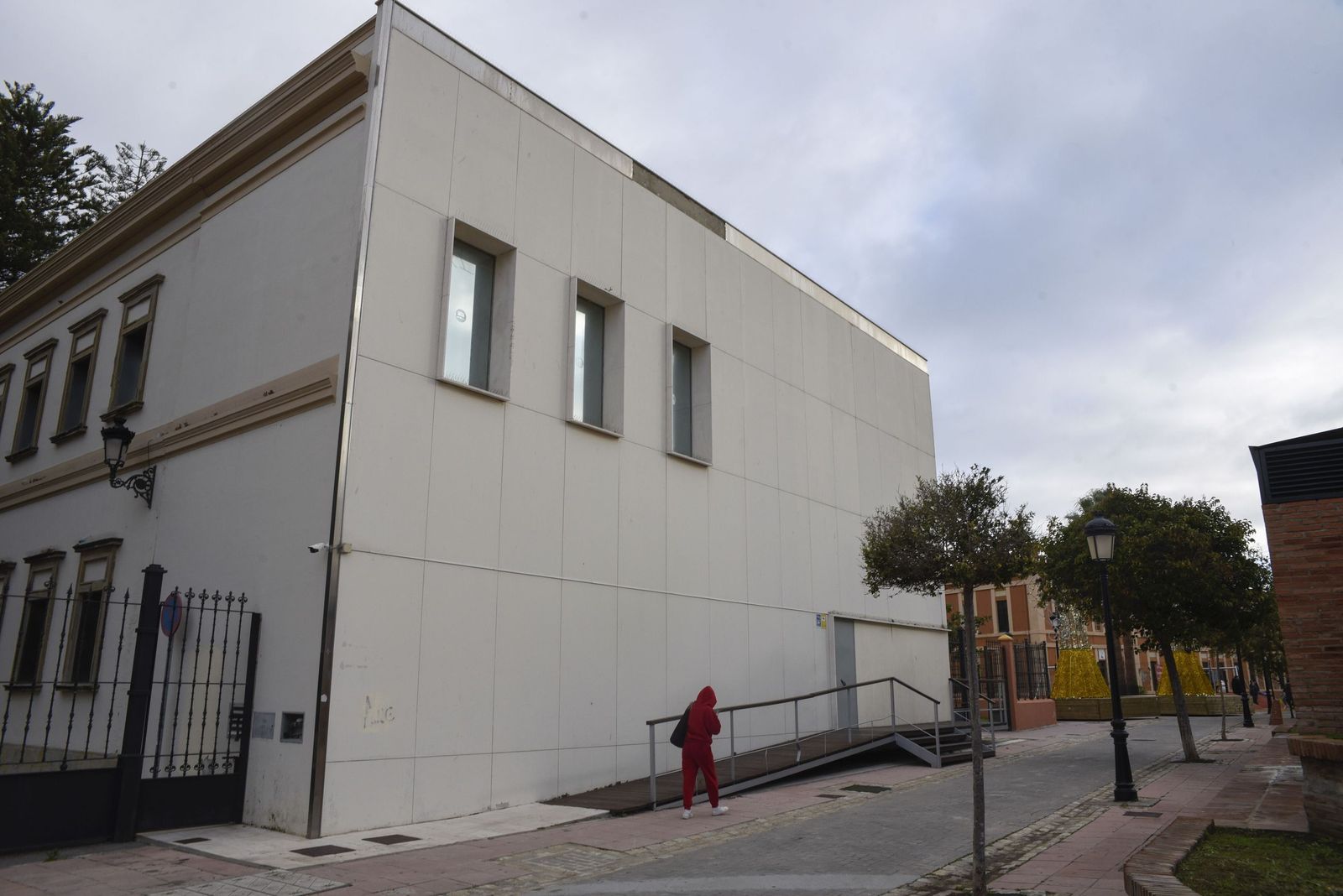 La trasera del Museo Cruz Herrera.