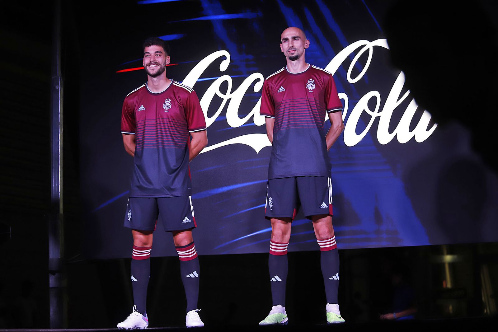 Imágenes de las nuevas equipaciones del Recreativo de Huelva para la temporada 2023/24