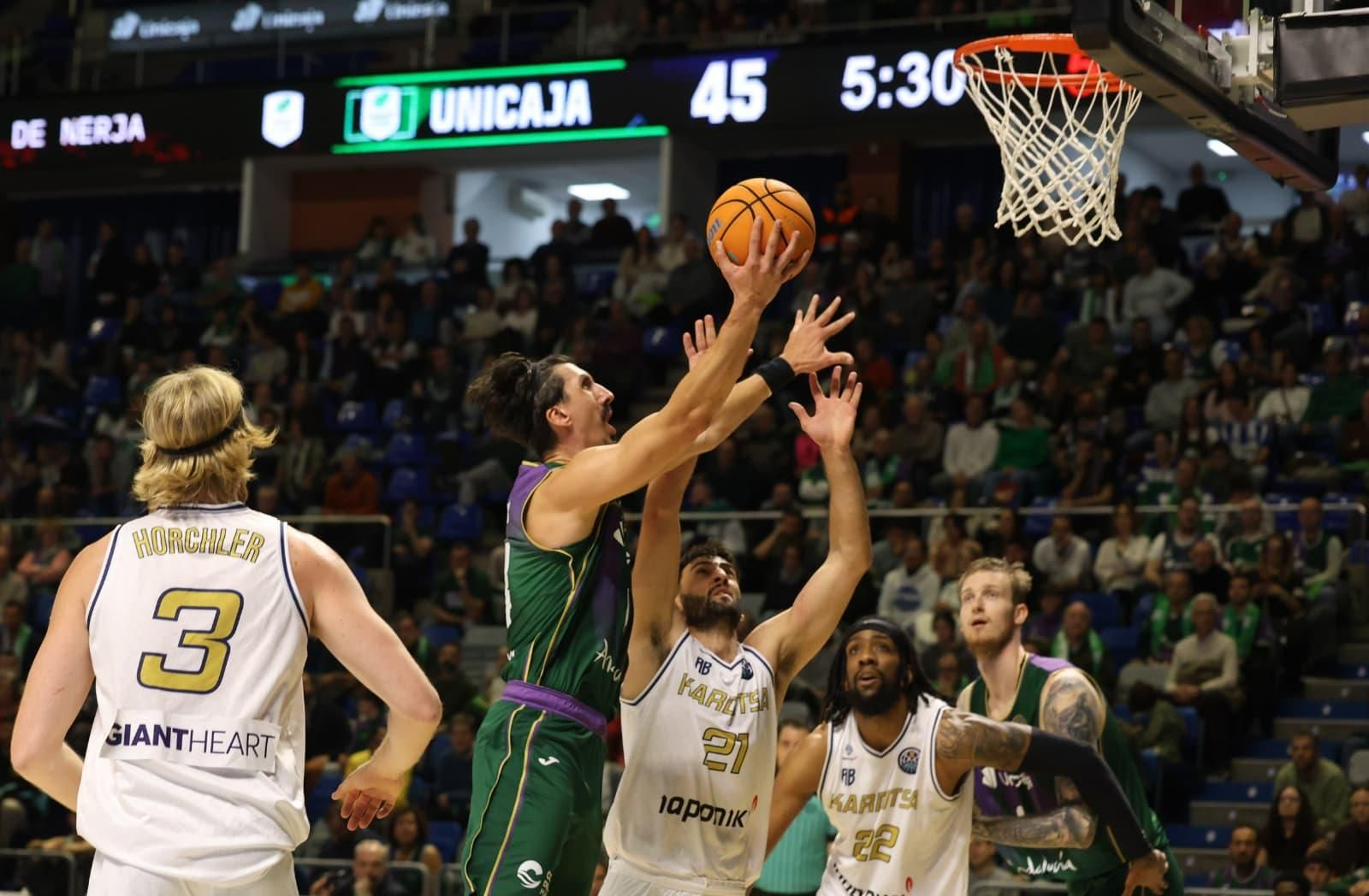 Las fotos del Unicaja-Karditsa