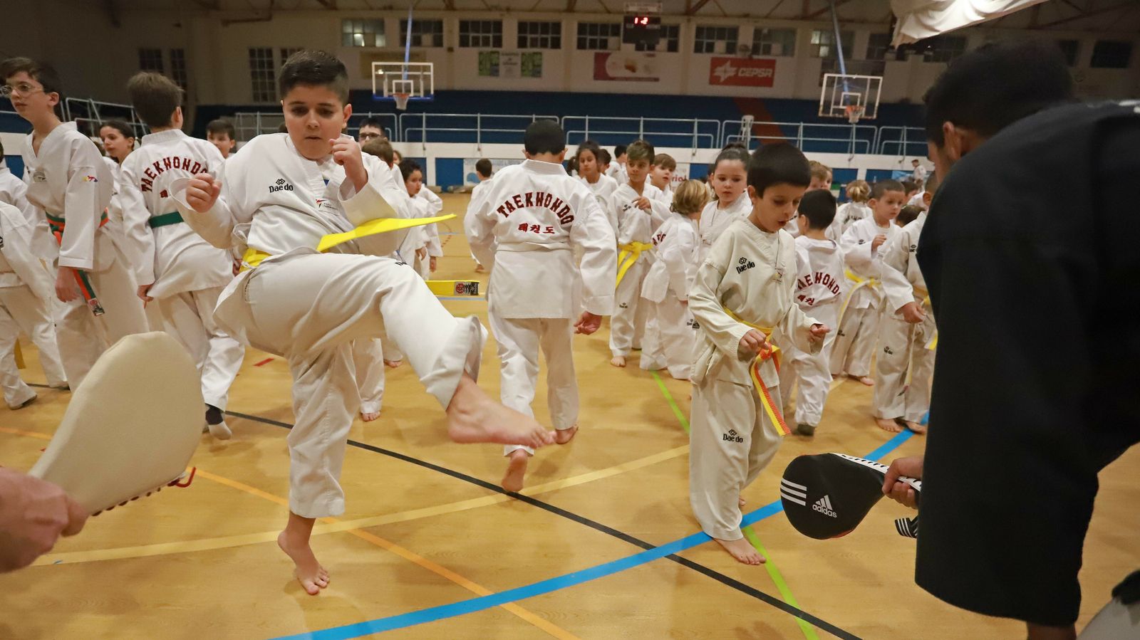 Las mejores fotos de la exhibición de Seul Gym en La Línea