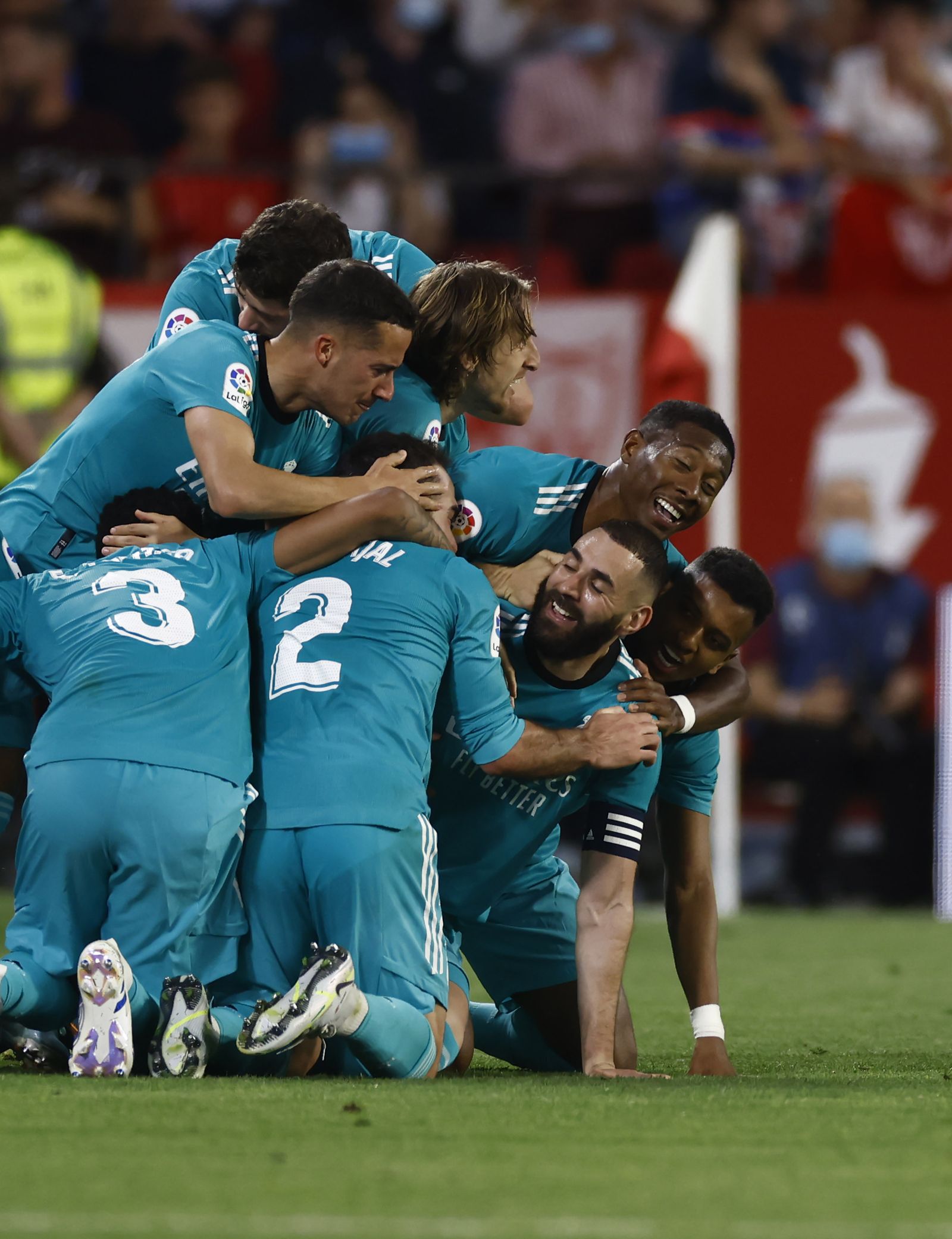 Las imágenes del Sevilla- Real Madrid