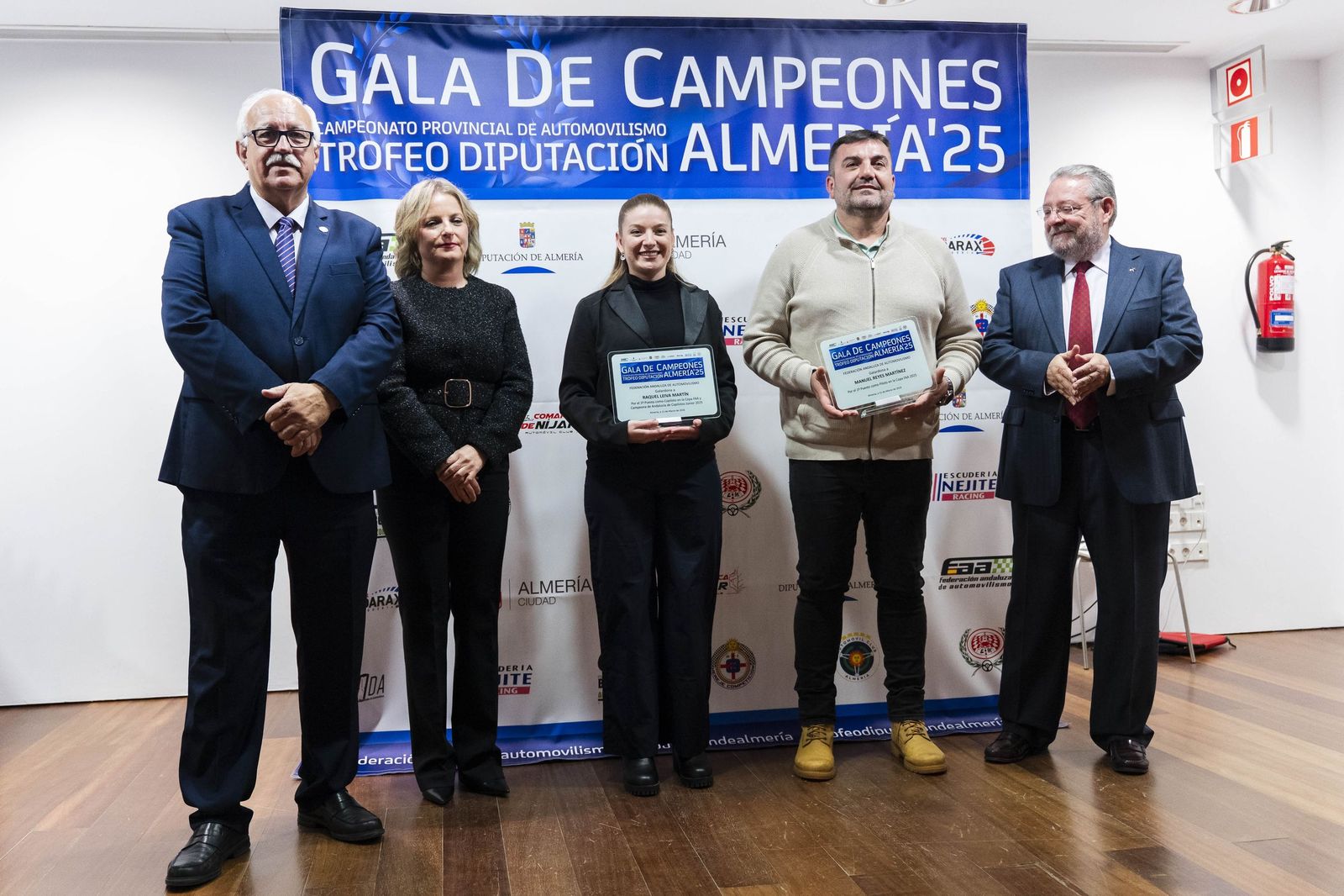 Galardones de los Campeonatos Provinciales de Automovilismo "Trofeos Diputación de Almería", en imágenes