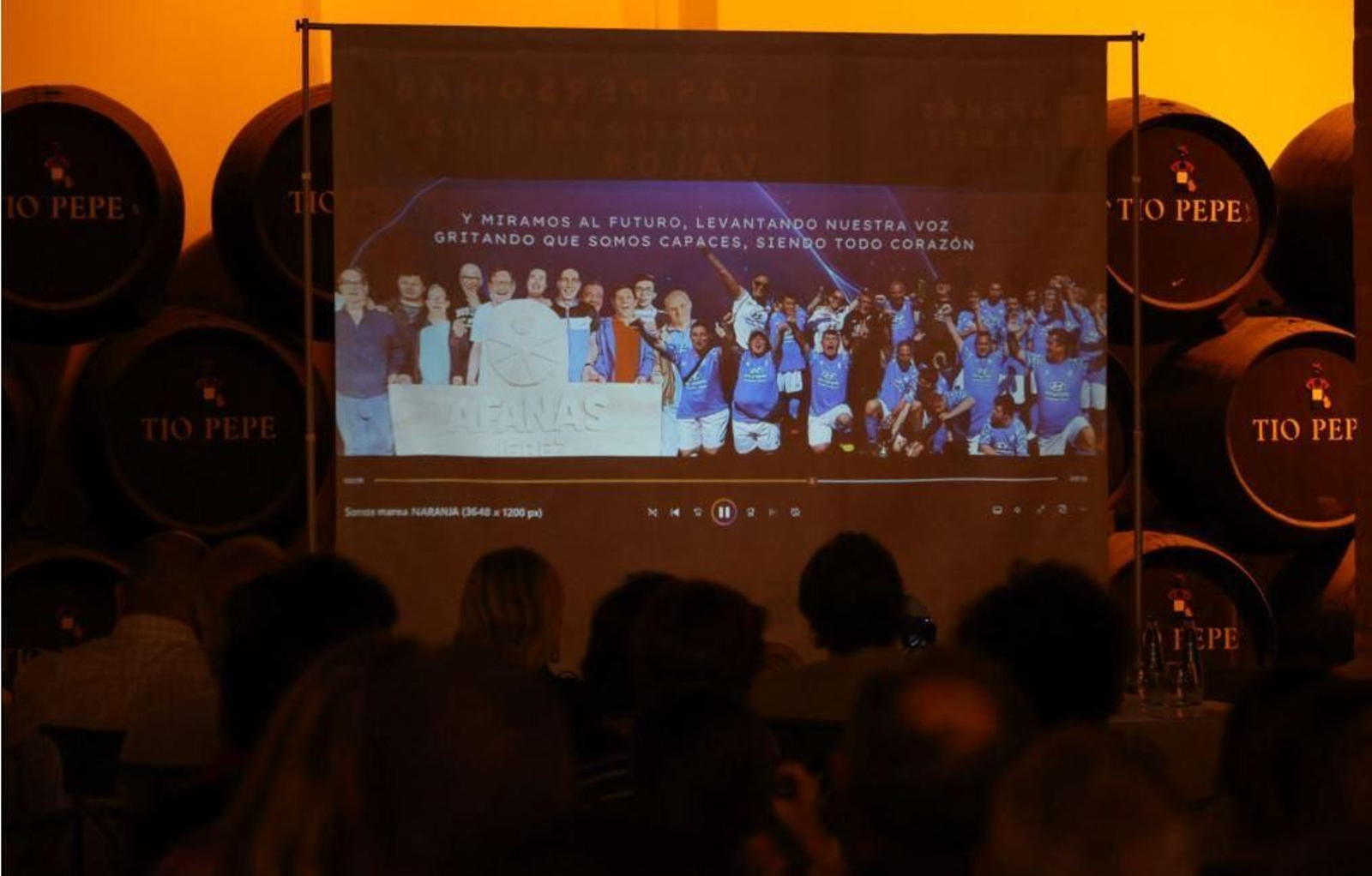 Presentación del calendario de Afanas Jerez.