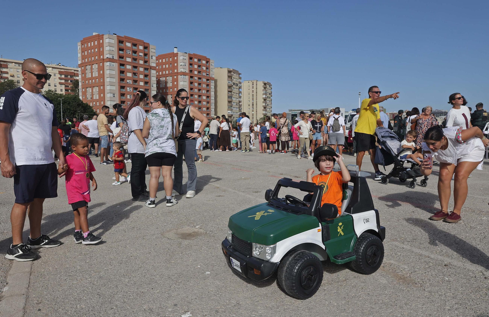 Fotos de la exposición de medios de la Guardia Civil en Algeciras