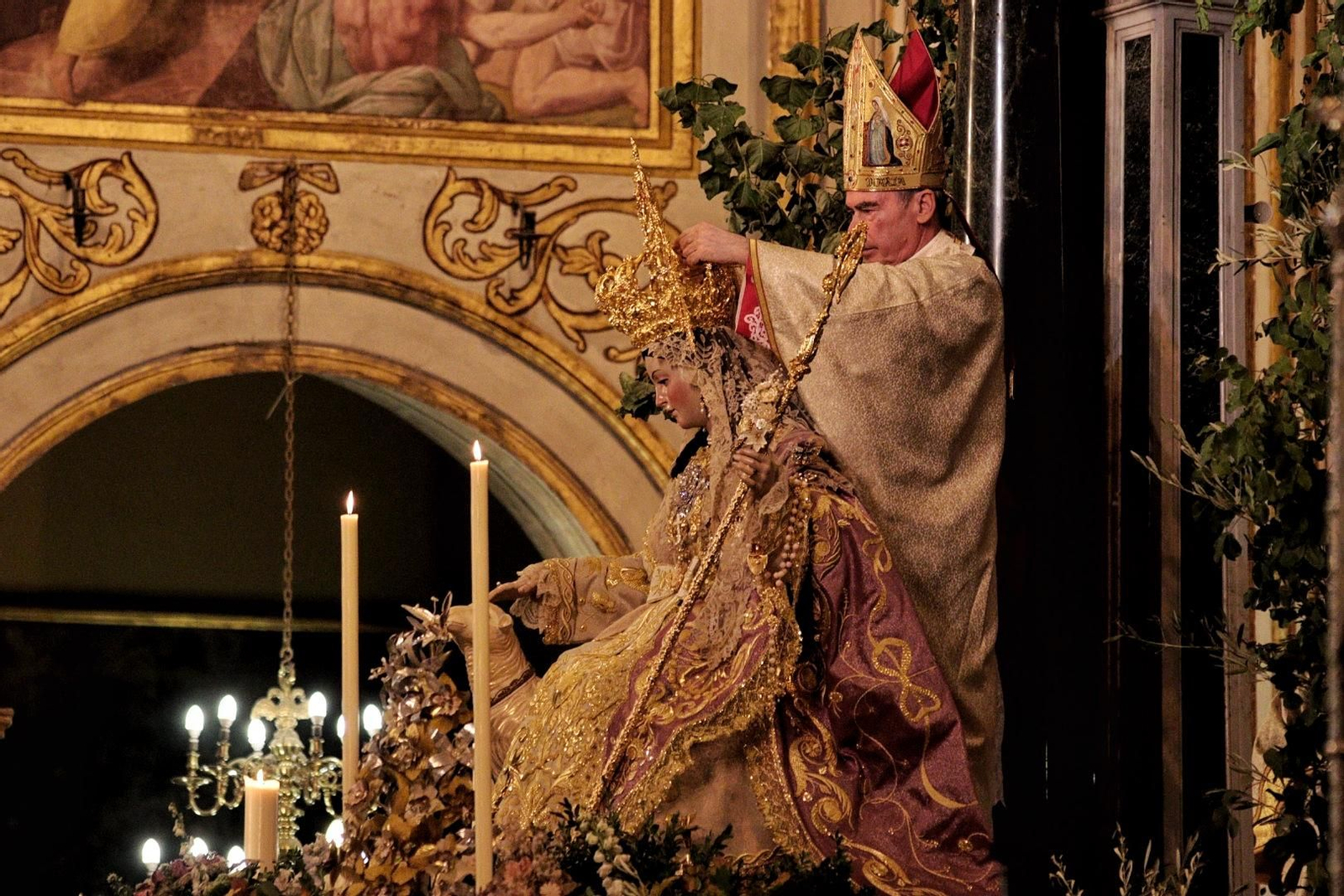 Las fotos de la coronación de la Divina Pastora de Málaga