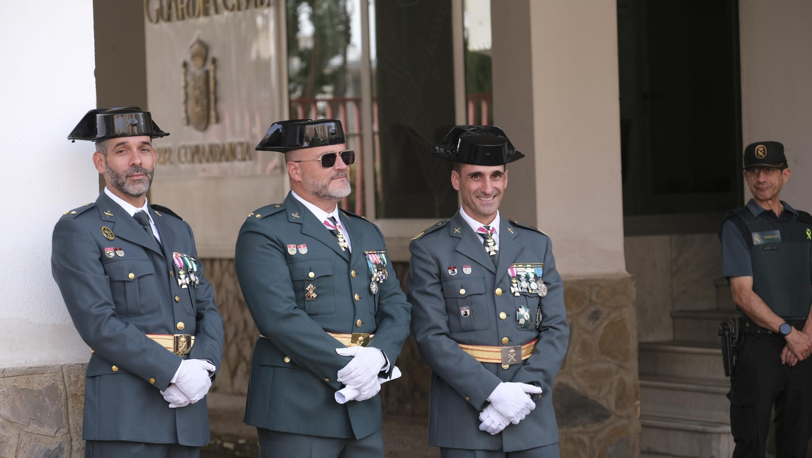 Las imágenes de la celebración del Día del Pilar en la Comandancia de la Guardia Civil de Almería