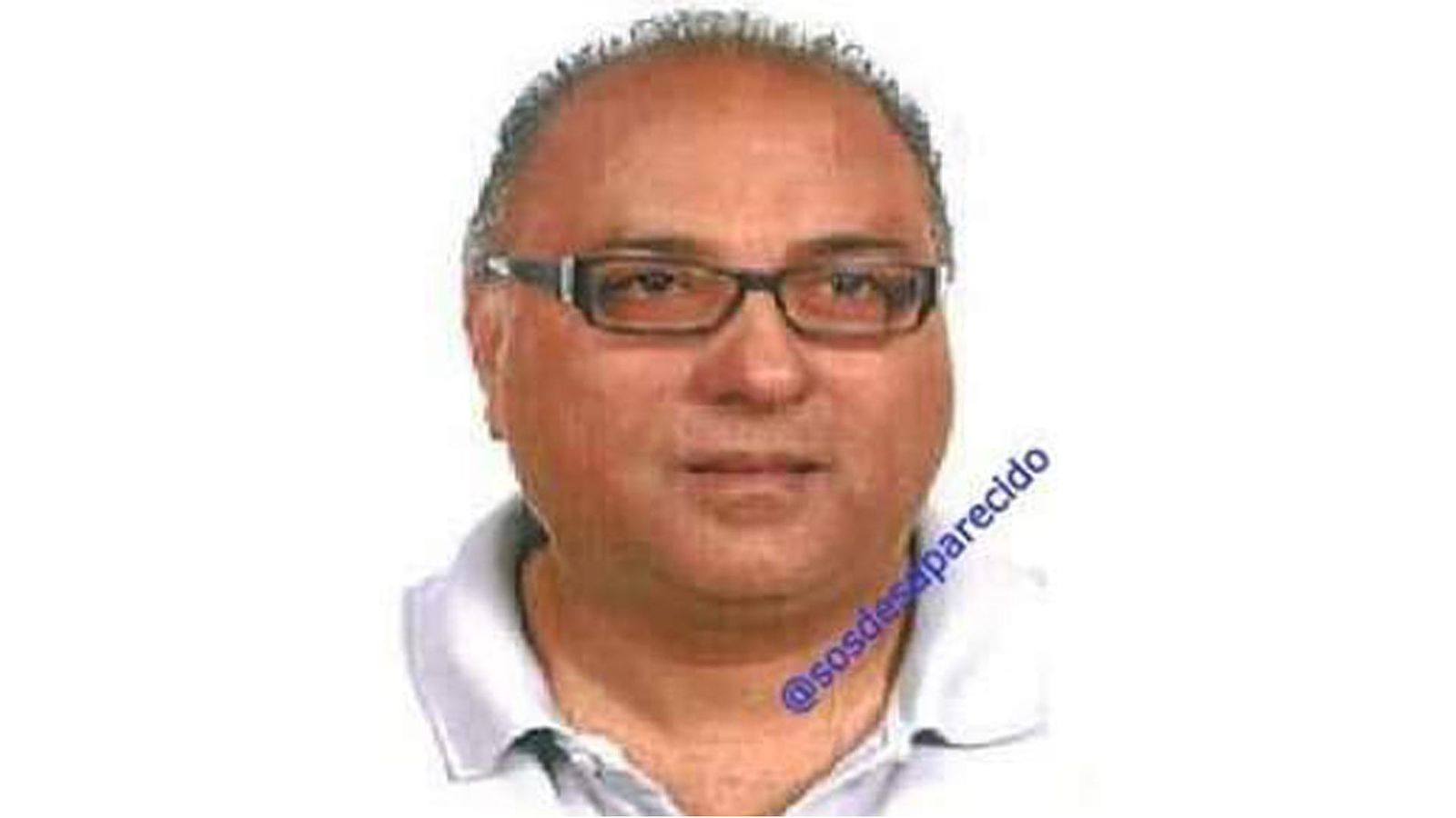 Fotografía de Juan Carrillo en el portal SOS Desaparecidos. Fotografía de Juan Carrillo en el portal SOS Desaparecidos.