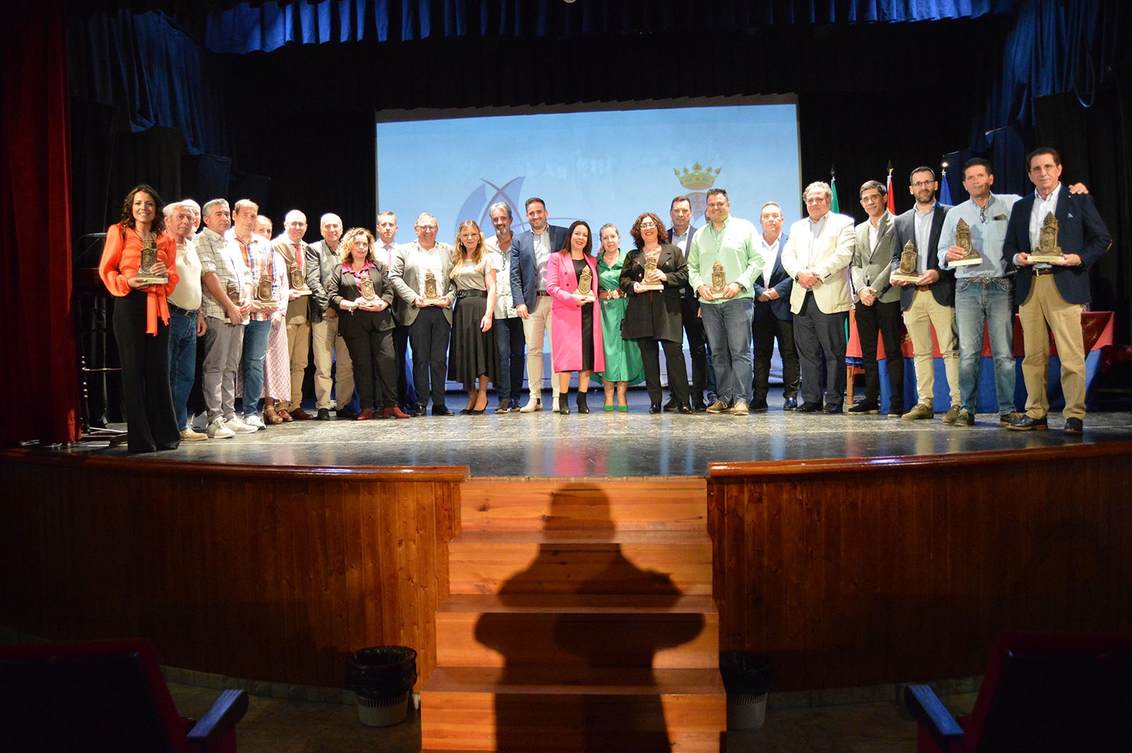 Todos los galardonados en la Gala del Empresario.