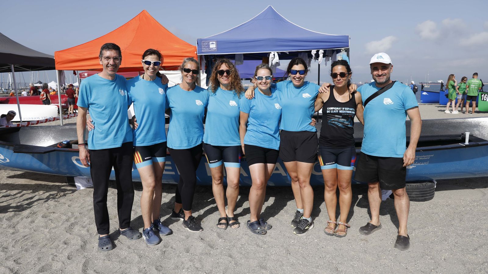 Las fotos de la segunda jornada del Campeonato de España de remo en banco fijo LLaut de La Línea