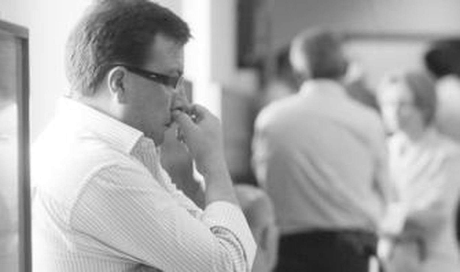 Agustín Cuevas, ex alcalde de Sanlúcar, ayer en un pasillo del Palacio de Justicia de la capital gaditana, sede de la Audiencia Provincial.