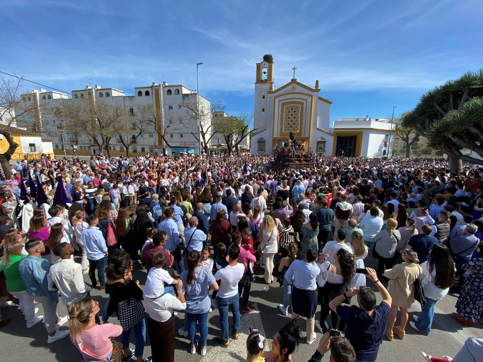 Lunes Santo en Jerez: las imágenes de la hermandad de la Candelaria