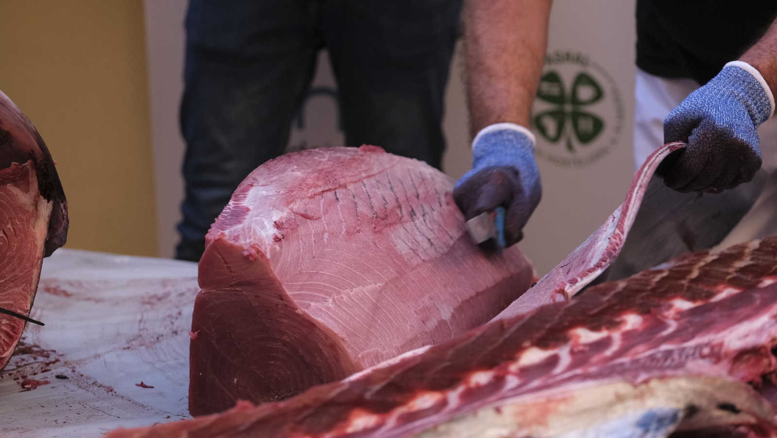 Jornadas del ronqueo del atún de almadraba en el Espacio Gastronómico Tony García, en Almería