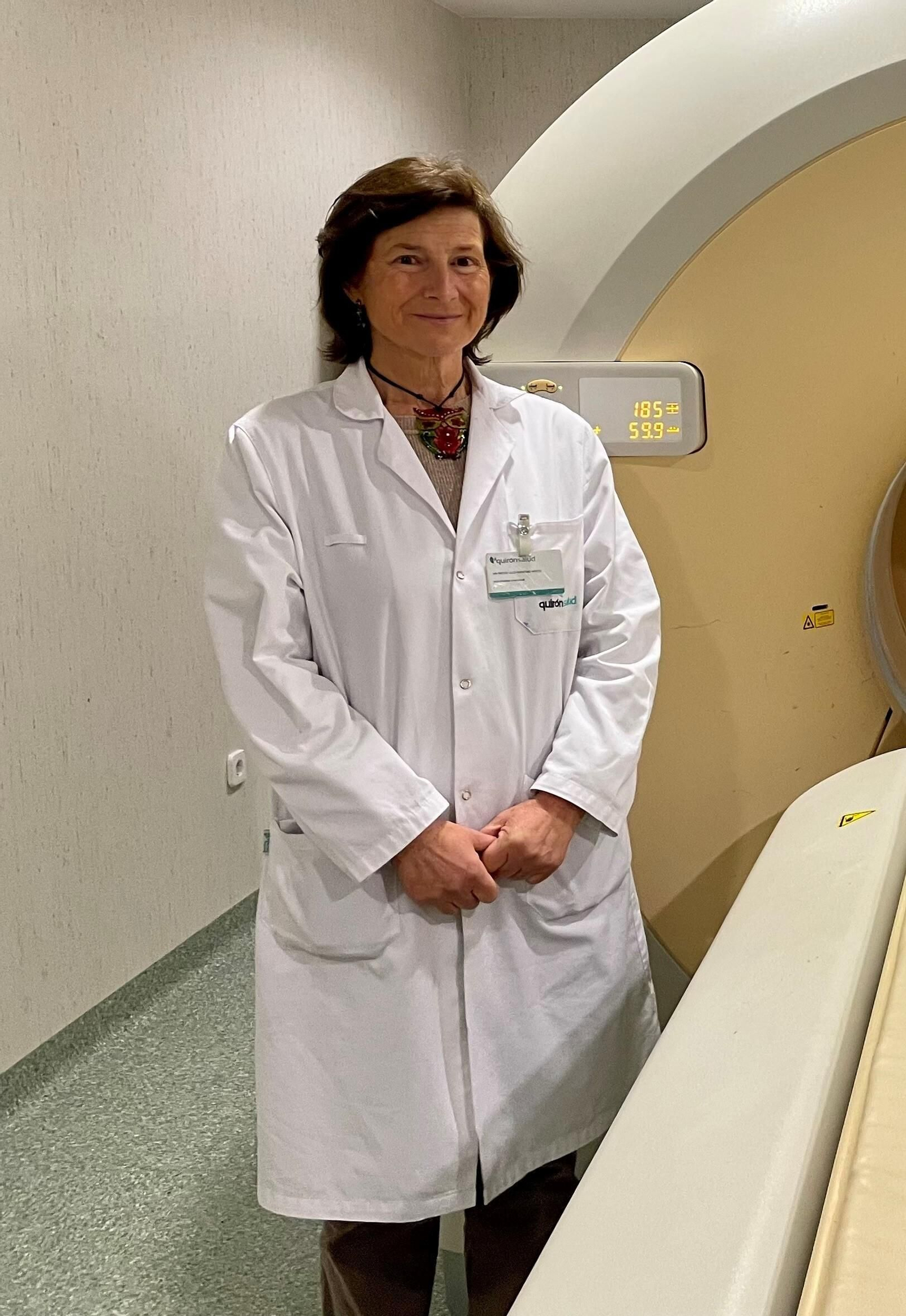 Dra. Blanca González-Gaggero, responsable del Servicio de Medicina Nuclear y PET-TC del Hospital Quirónsalud Infanta Luisa Dra. Blanca González-Gaggero, responsable del Servicio de Medicina Nuclear y PET-TC del Hospital Quirónsalud Infanta Luisa